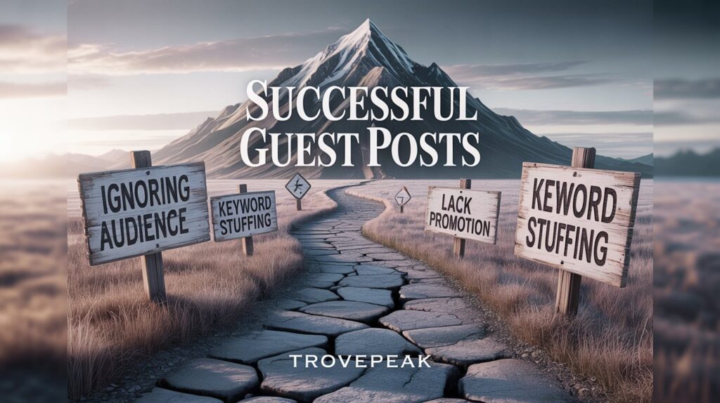 common guest posting mistakes